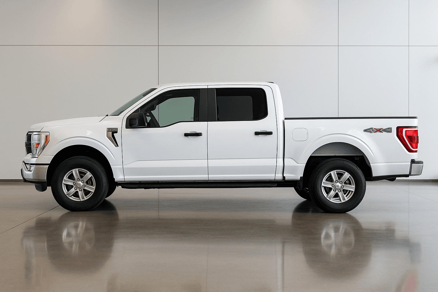 2022 Ford F-150 XLT SuperCrew — side profile