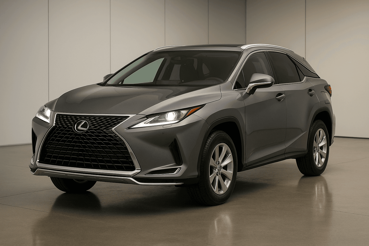 2019 Lexus RX 350 AWD — front three-quarter view