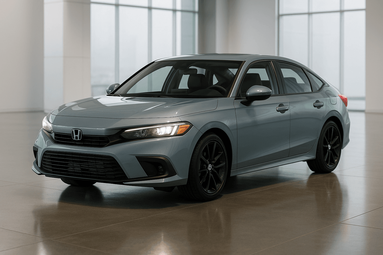 2023 Honda Civic Sport — front three-quarter view
